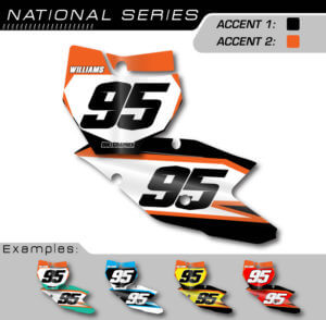 ktm sxf number plate graphics national