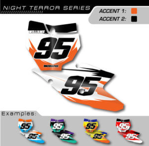 ktm sxf number plate graphics night-terror