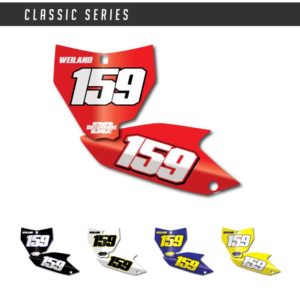 HUSQVARNA-PREPRINTED-Number Plate Graphics -PRODUCT-CLASSIC-SERIES