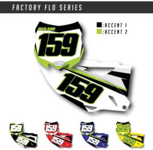 KAWASAKI--PREPRINTED-Number Plate Graphics-PRODUCTS-FACTORY-FLO-SERIES