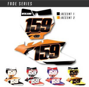KTM--PREPRINTED-Number Plate Graphics -PRODUCT-FADE-SERIES