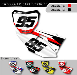 HONDA-PREPRINTED-Number Plate Graphics-PRODUCT-FACTORY-FLO-SERIES