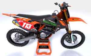 ktm custom dirt bike graphic kits