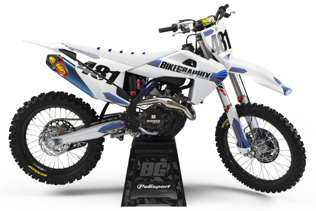 Husqvarna Semi Custom Dirt Bike Graphics