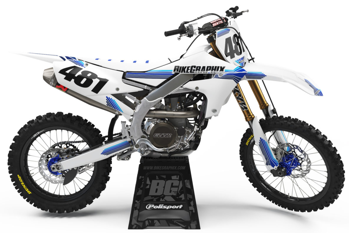 Yamaha Spectre Semi Custom Motocross Graphics - BikeGraphix