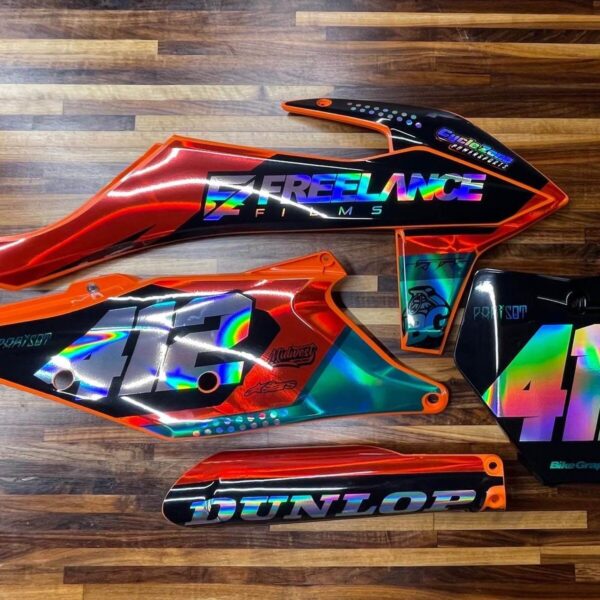 holographic mx dirt bike graphics