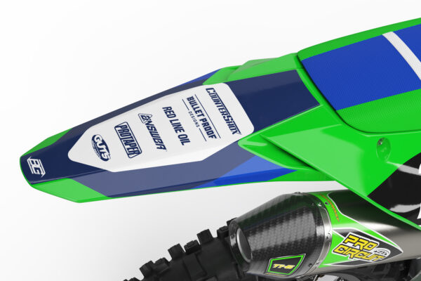 Kawasaki Sharp Semi Custom Motocross Graphics - Image 3