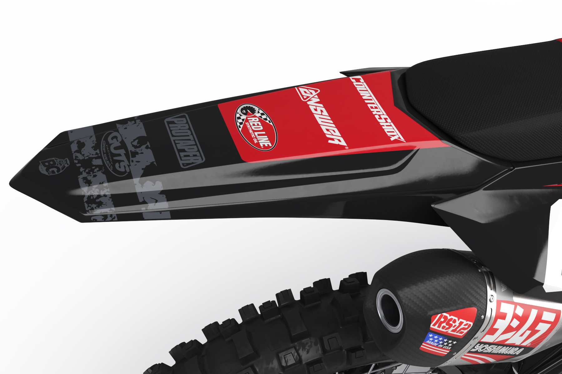 Honda Dust Semi Custom Motocross Graphics - Image 3