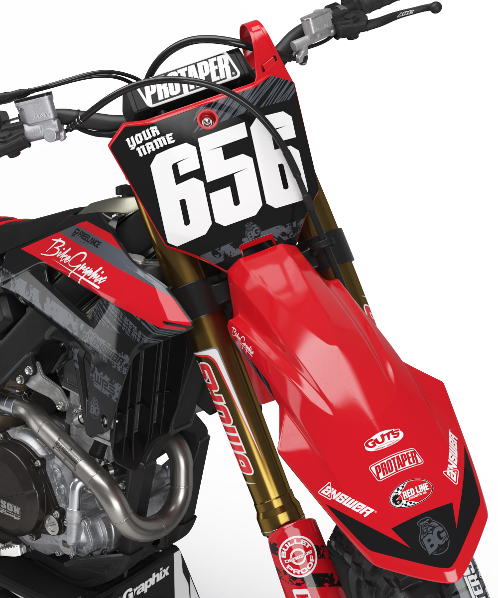Honda Dust Semi Custom Motocross Graphics - Image 2