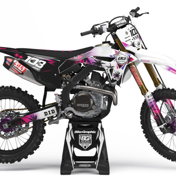 Honda Miami Flo Semi Custom Motocross Graphics