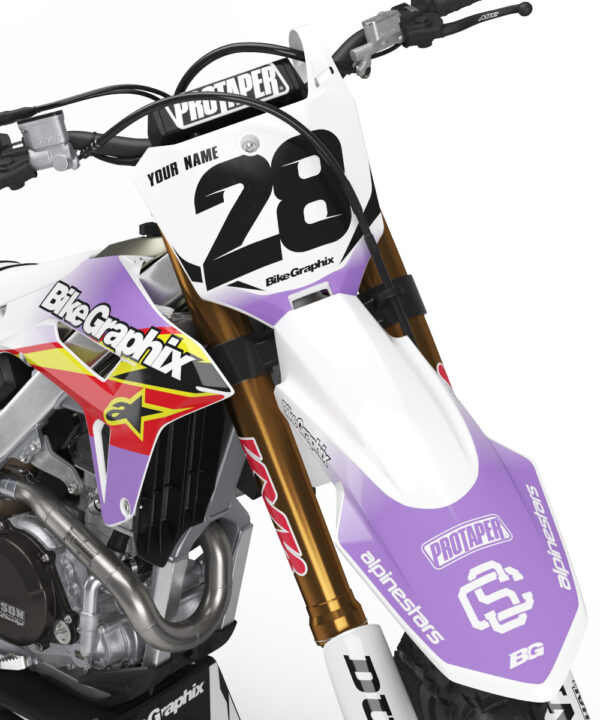 Honda Style Semi Custom Motocross Graphics - Image 2