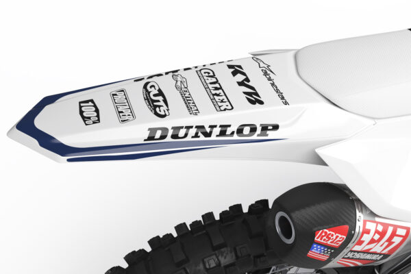 Honda Style Red Semi Custom Motocross Graphics - Image 3