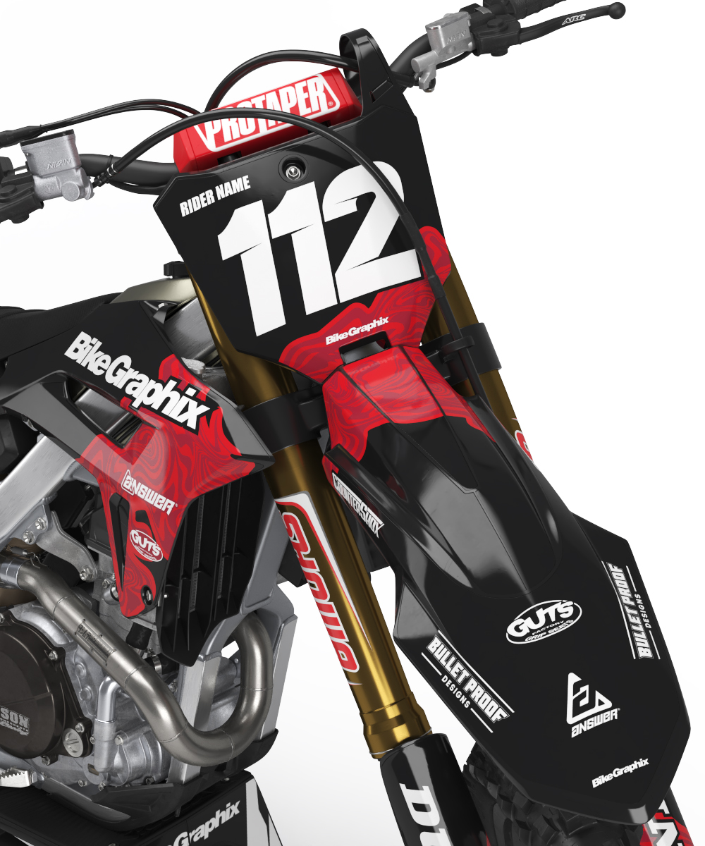 Honda Twisted Semi Custom Motocross Graphics - Image 3