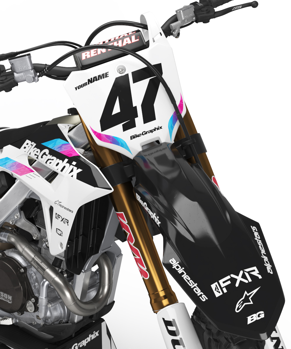 Honda Vibe Inverted Semi Custom Motocross Graphics - Image 2