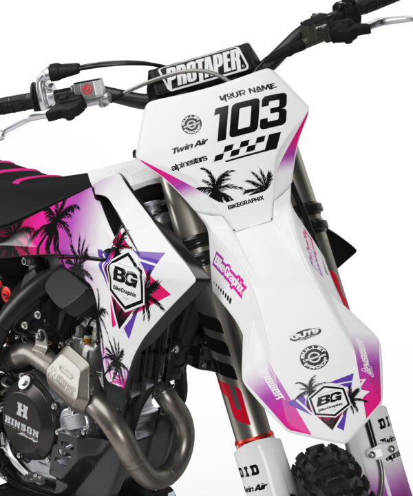 GasGas Miami Flo Semi Custom Motocross Graphics - Image 2