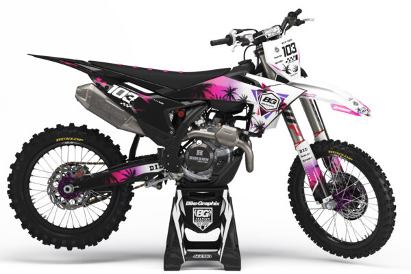 KTM Miami Flo Semi Custom Motocross Graphics