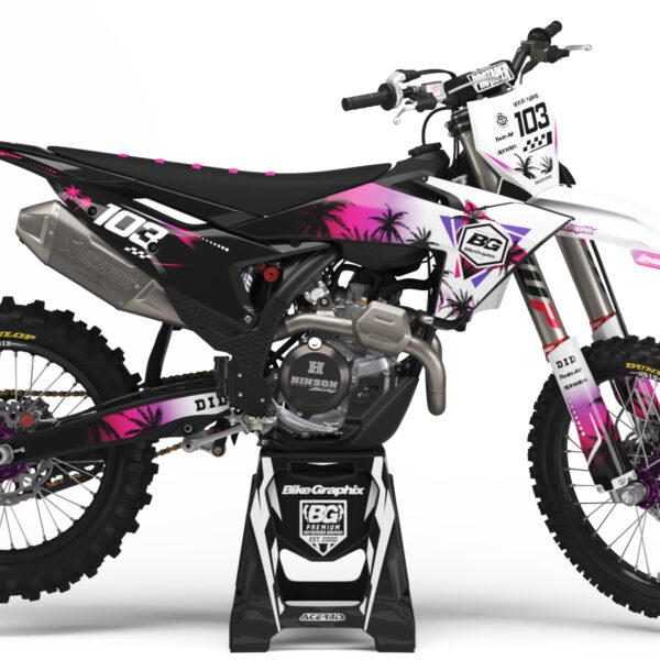 KTM Miami Flo Semi Custom Motocross Graphics