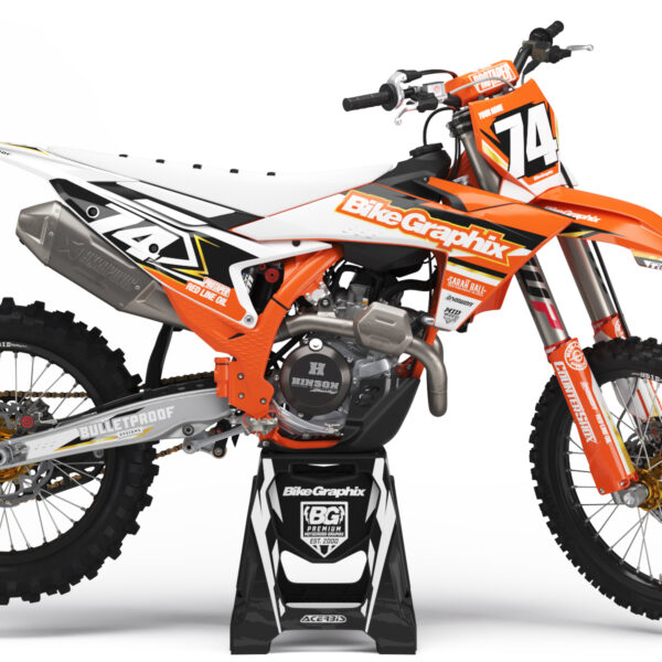 KTM Skilz Semi Custom Motocross Graphics