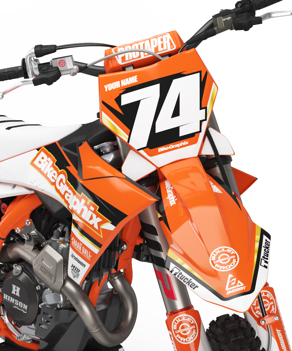 KTM Skilz Semi Custom Motocross Graphics - Image 2