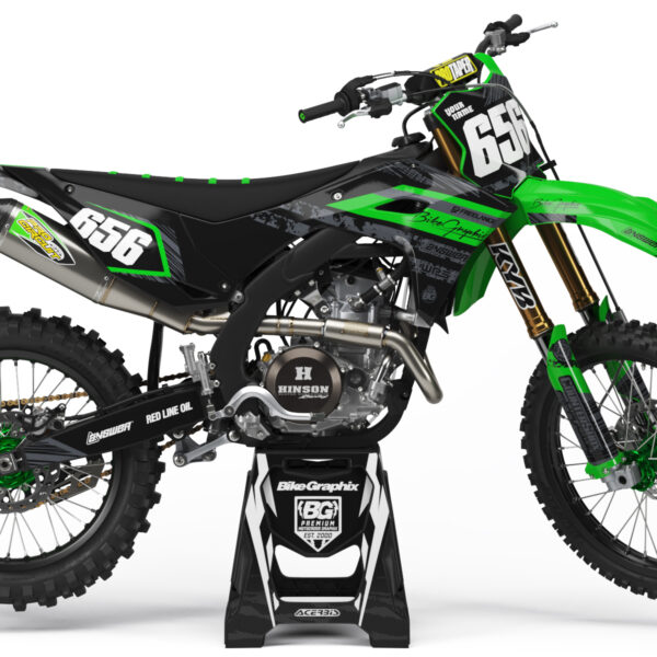 Kawasaki Dust Semi Custom Motocross Graphics
