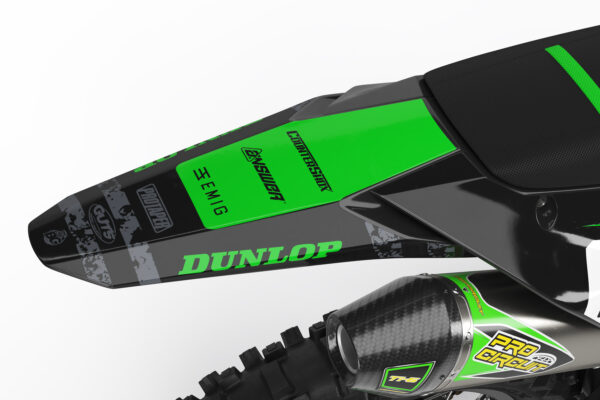 Kawasaki Dust Semi Custom Motocross Graphics - Image 3