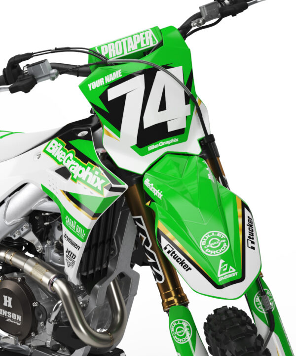 Kawasaki Skilz Semi Custom Motocross Graphics - Image 2