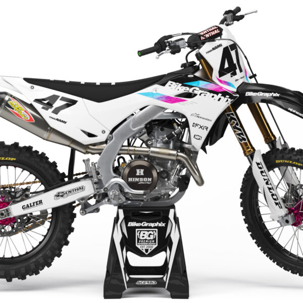 Kawasaki Vibe Inverted Semi Custom Motocross Graphics