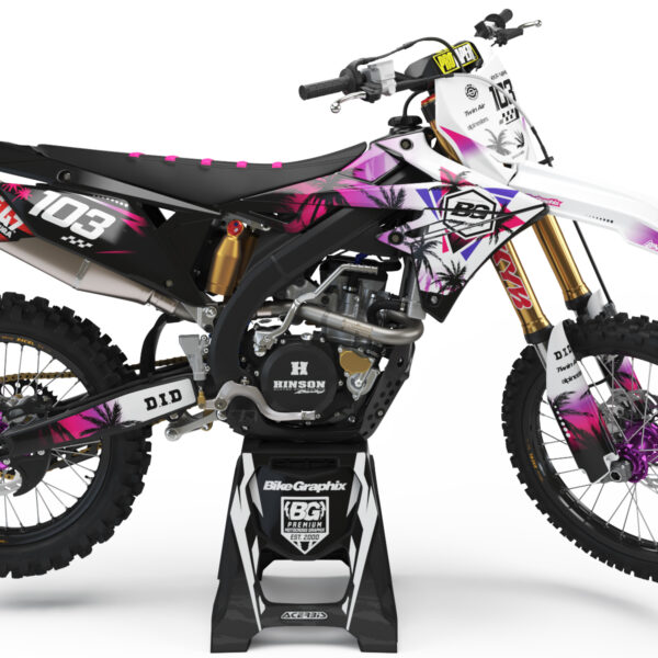 Suzuki Miami Flo Semi Custom Motocross Graphics