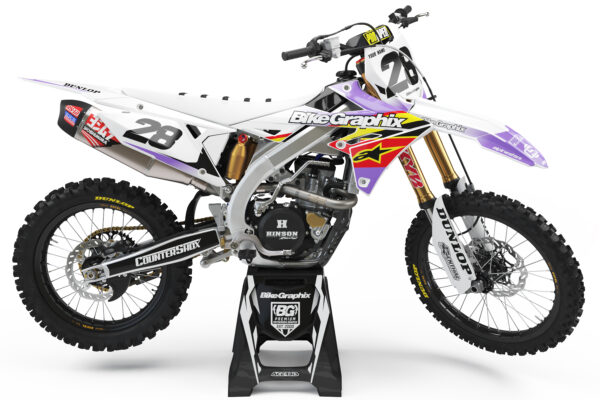 Suzuki Style Semi Custom Motocross Graphics
