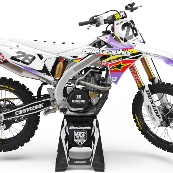Suzuki Style Semi Custom Motocross Graphics