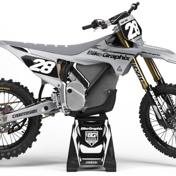 Stark Future Gray Semi Custom Motocross Graphics