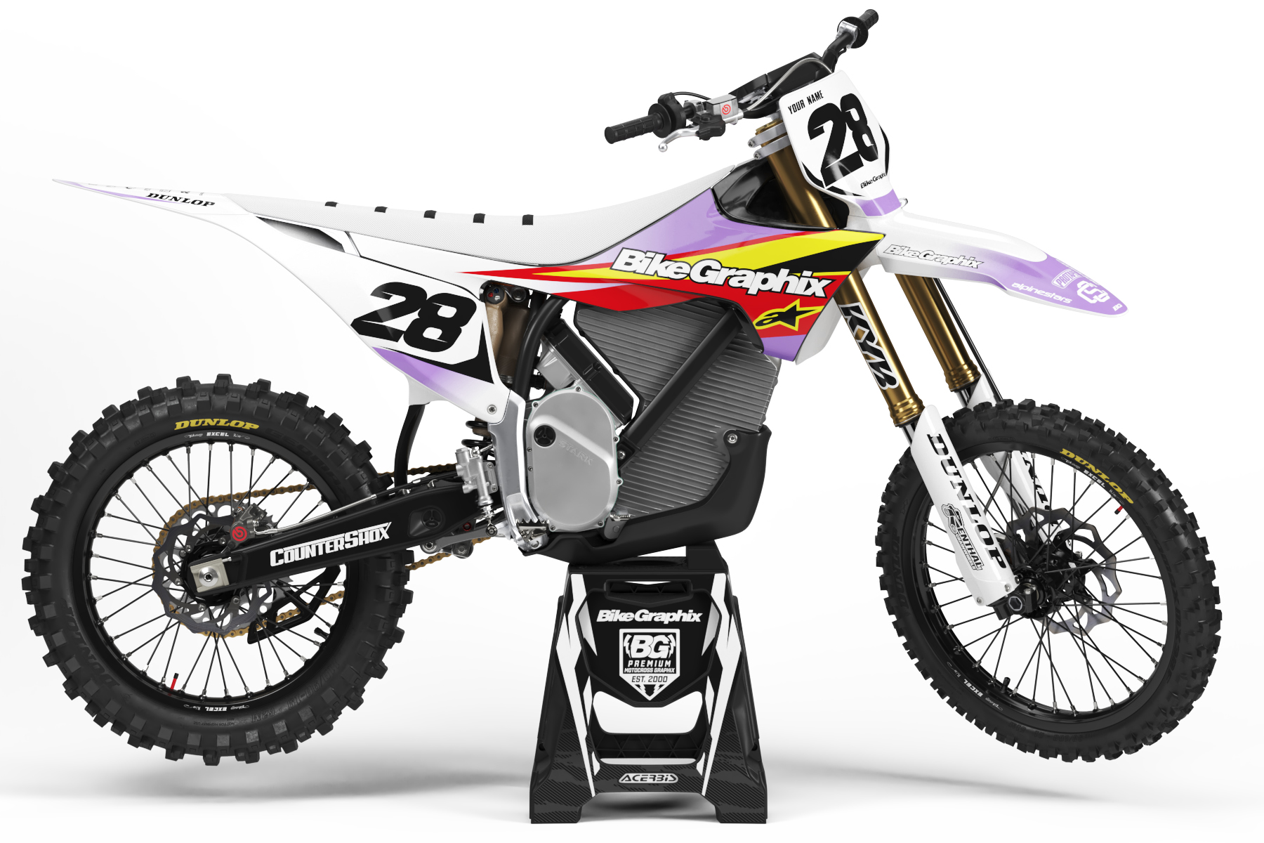 Stark Style Semi Custom Motocross Graphics
