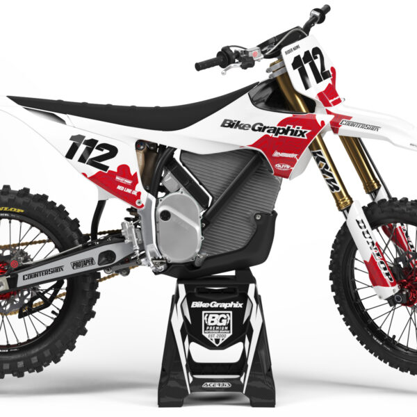 Stark Twisted White Semi Custom Motocross Graphics