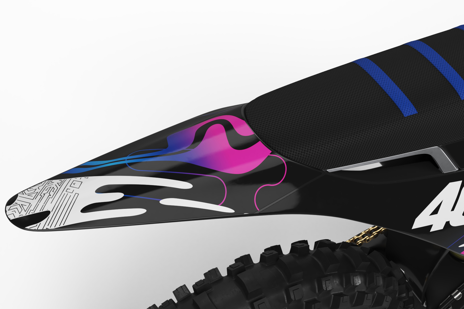 Stark Vision Semi Custom Motocross Graphics - Image 3