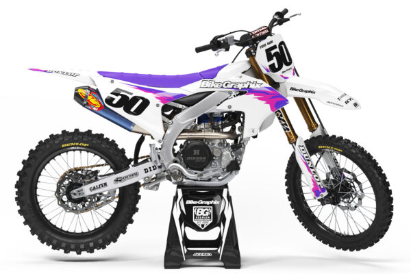 Yamaha Retro Semi Custom Motocross Graphics