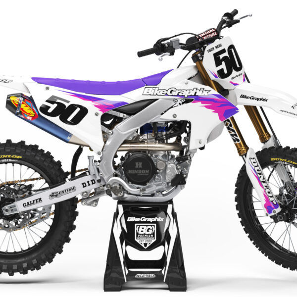 Yamaha Retro Semi Custom Motocross Graphics
