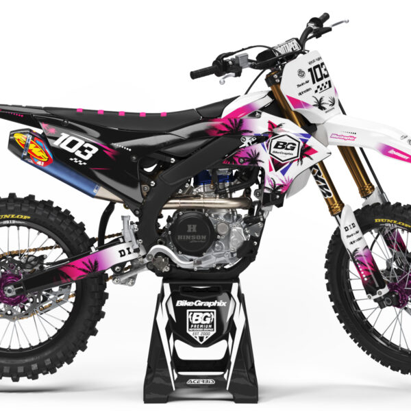 Yamaha Miami Flo Semi Custom Motocross Graphics