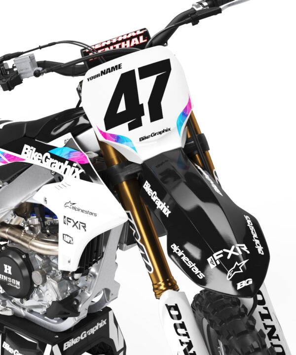 Yamaha Vibe Inverted Semi Custom Motocross Graphics - Image 2