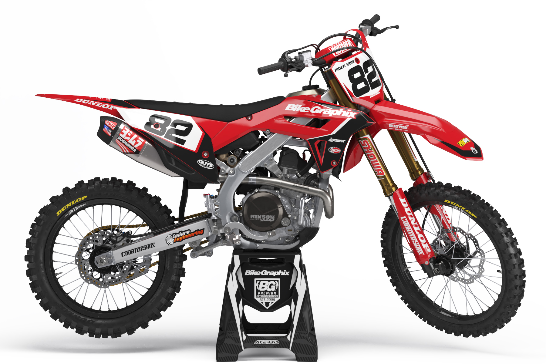 Honda Charger Semi Custom Motocross Graphics